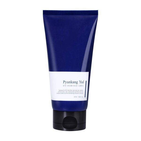 Pyunkang Yul ATO Cream Blue Label - Long lasting Strong Moisture and Nutrients Hyaluronic Acids, Natural Safe Ingredients Ceramide Skin Barrier from Double Hydration Baby Lotion 4.6 Fl. Oz