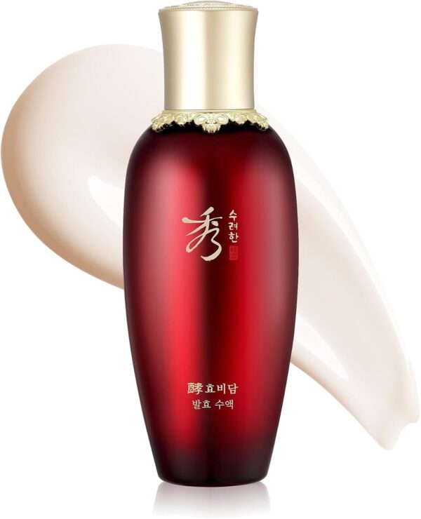 Sooryehan Hyobidam (Fermented Toner, 5.1fl oz) - Korean Skin Care. Highly Nourishing & Hydrating Toner for Firm Skin by LG Beauty. Wild Ginseng.