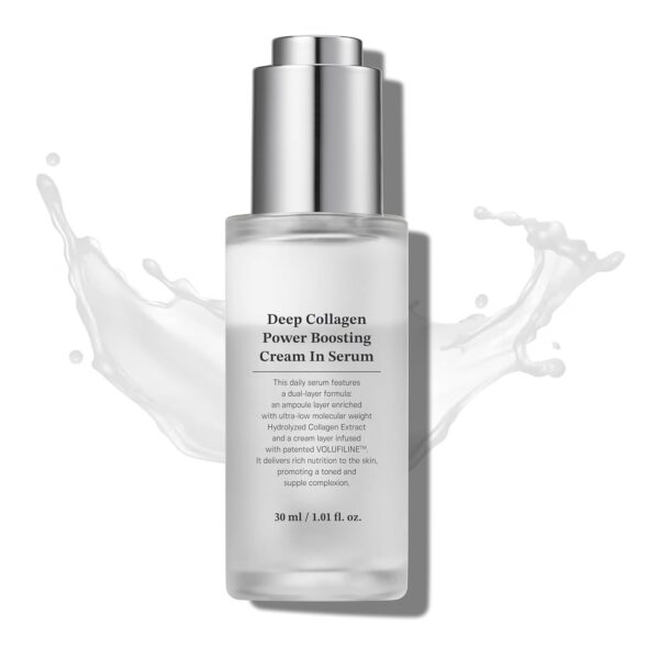 SUNGBOON EDITOR Deep Collagen Anti-wrinkle Cream In Serum | Collagen & Niacinamide Face Serum for Women | Hydrating for Sensitive Skin | Glass Skin Korean Skincare