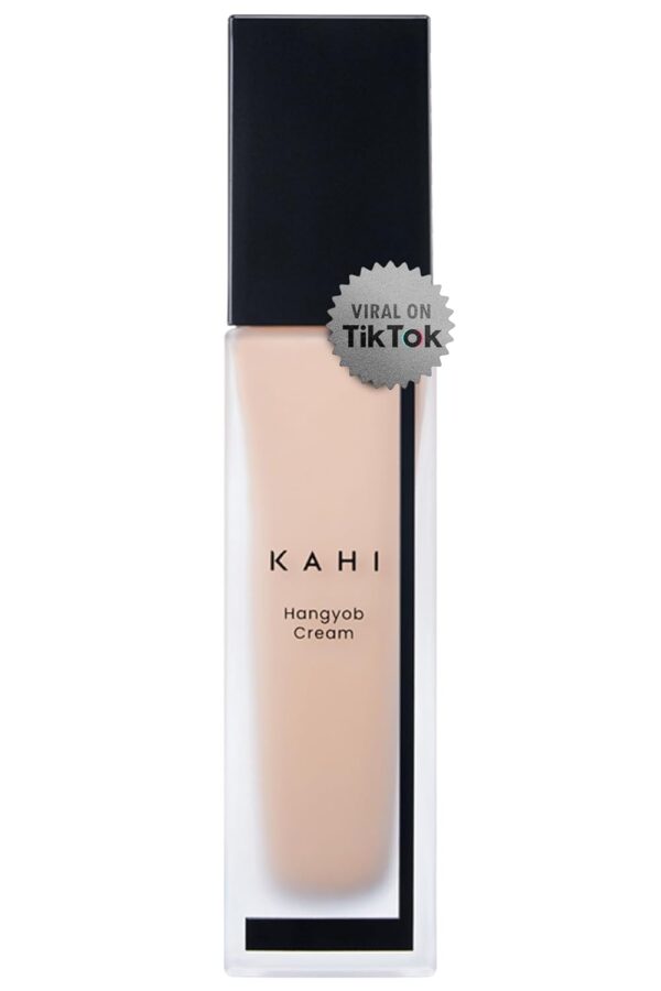 KAHI Single Veil Cream | Hangyob Foundation | Korean Tinted Moisturizer | Hydrating Perfect Cover BB | Korean Skincare Makeup | Collagen Concealer Sun Cream Foundation 1.01 fl oz