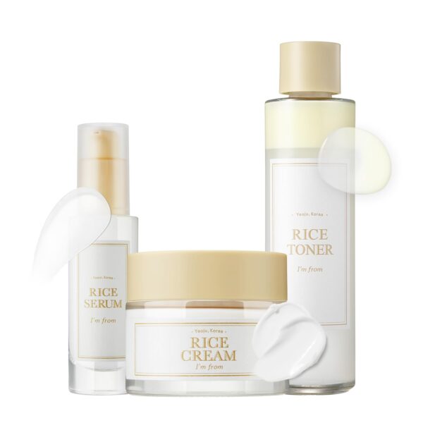 I'm From Rice All in one Set Korean Skincare for Glowing Hydrating Glass Skin