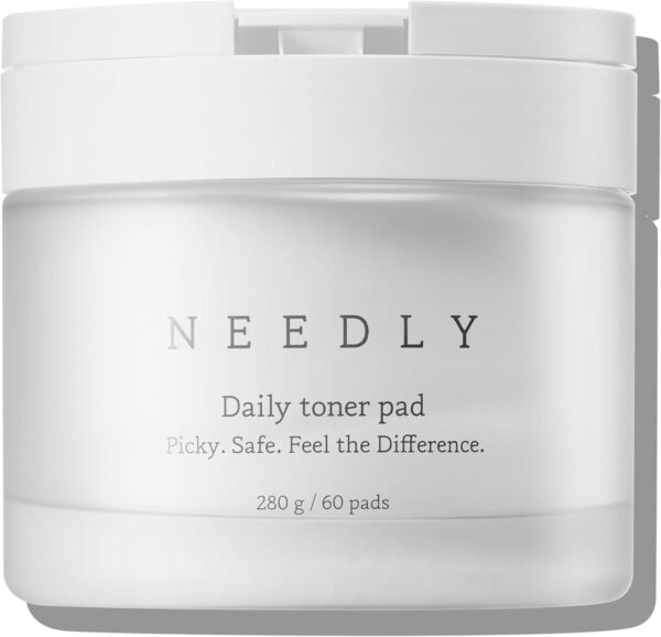 Needly | Exfoliating Facial Pads with BHA & PHA | Daily Toner Pad | for Pore Tightening