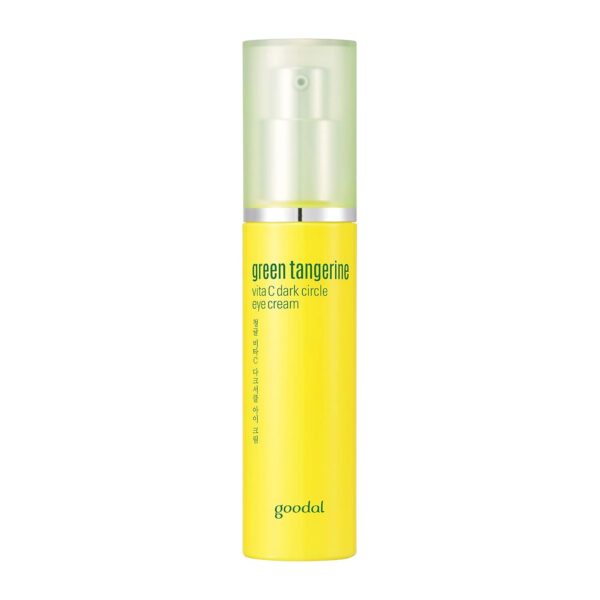 GOODAL Green Tangerine Vitamin C Dark Circle Eye Cream | Intensive Dark Circle Relief and Elasticity Treatment, Gentle, Non-irritating, Anti-Aging and Anti-Wrinkle Care (Ver.1)