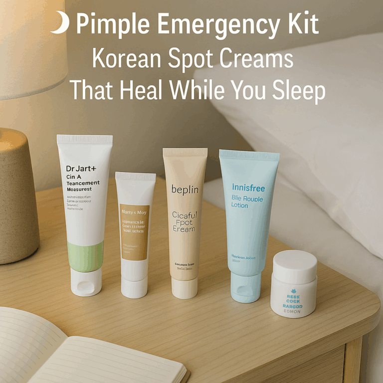 Pimple Emergency Kit: Korean Spot Creams That Heal While You Sleep